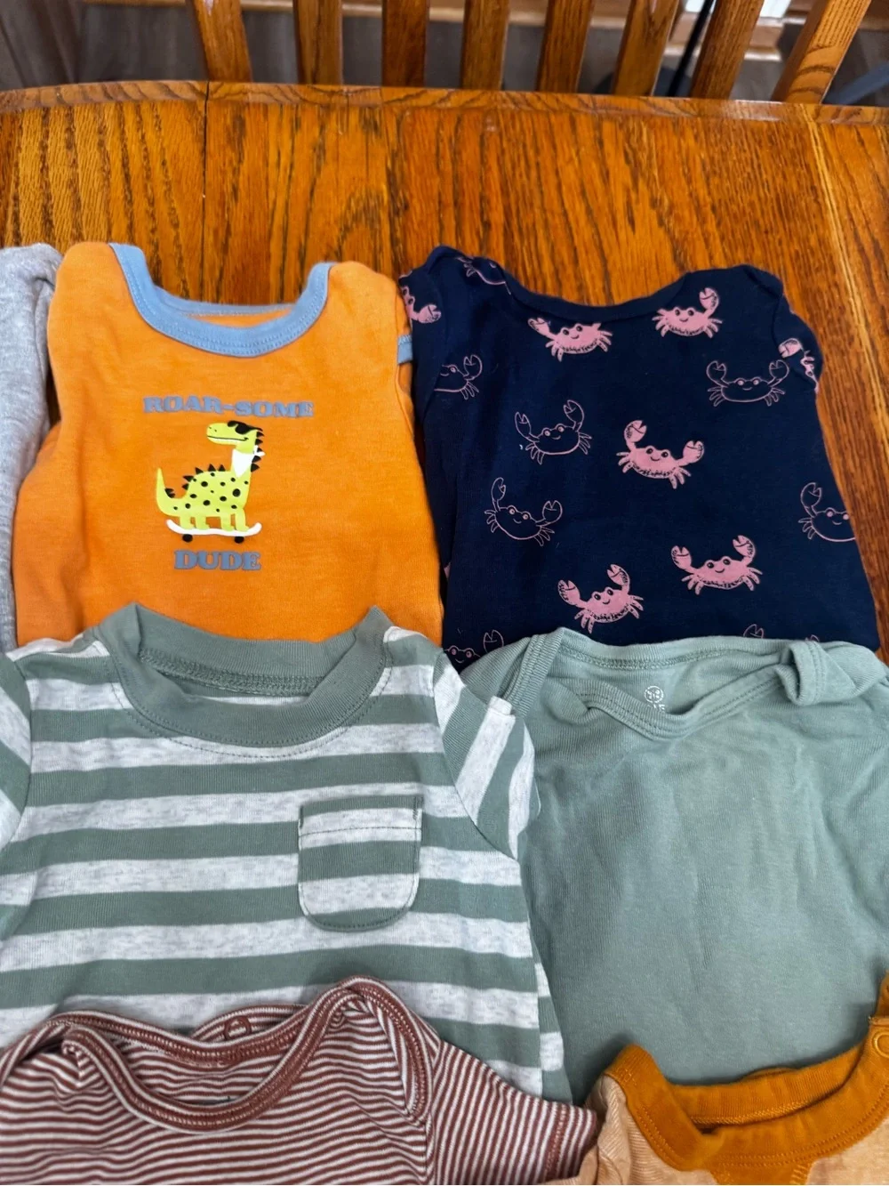 Short Sleeve Onesies - 6-9